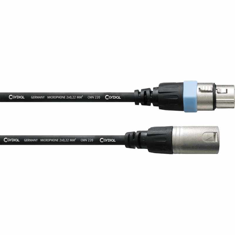 CORDIAL CCM7.5FM Balanced Rean - XLR male/XLR female - 7.5m