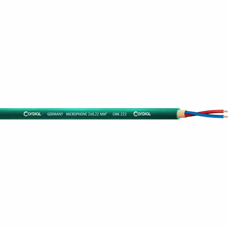 CORDIAL CMK222-GREEN100 CMK 222 / 422 - 2 x 0.22mm² - 100 m green