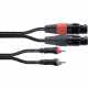 CORDIAL EU1.5FC . RCA / XLR - 2 RCA/2 XLR weiblich - 1,5m