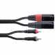 CORDIAL EU1MC RCA / XLR - 2 RCA/2 XLR männlich - 1m