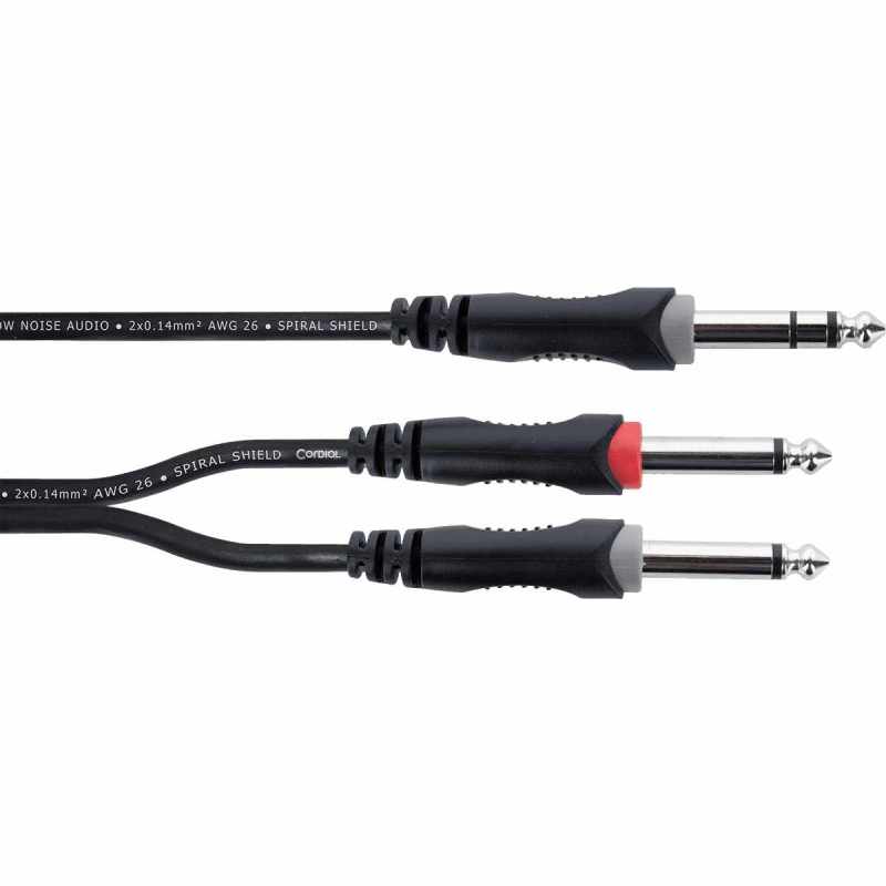 CORDIAL EY3VPP Jack - Stereo jack m./2 mono jacks m. - 3m