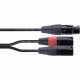 CORDIAL EY0.3FMM XLR - XLR female/2 XLR male - 0.3m