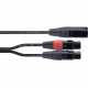 CORDIAL EY0.3MFF XLR - XLR male /2 XLR female - 0.3m