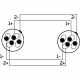 CORDIAL CPL15LL4 . Select 4 points - SpeakON 4-Punkt-Kabel 2,5 mm² NEUTRIK-Stecker - 15 m