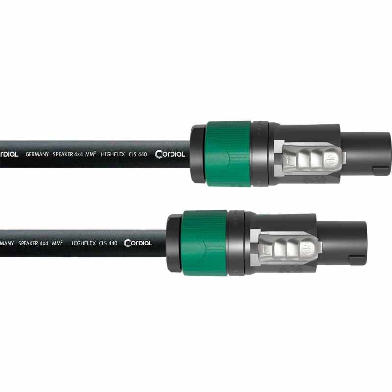 CORDIAL CPL15LL44 Select 4 points - speakON cable 4 x 4 mm² NEUTRIK plugs - 15 m