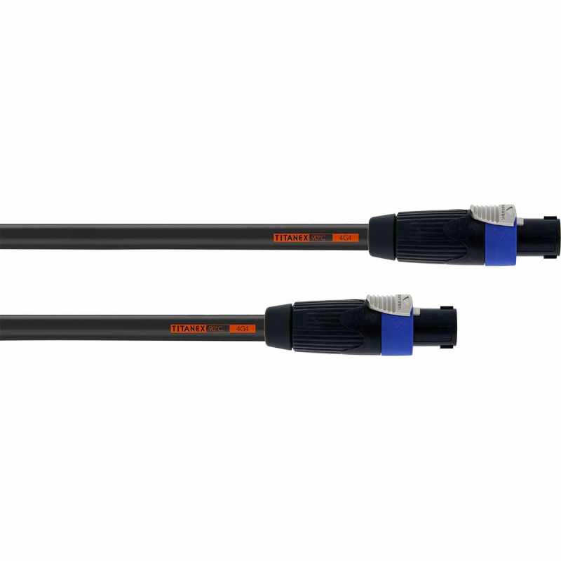 CORDIAL CLA3LL44 CLA LL 44 - Titanex speakON 4-point NEUTRIK cable 4 x 4 mm² - 3 m