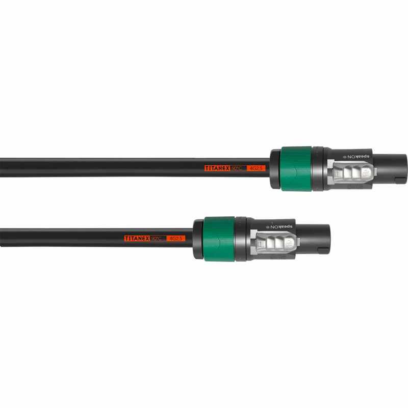 CORDIAL CLA3LL4 CLA LL 4 - Titanex speakON 4-point NEUTRIK cable 4 x 2.50 mm² - 3 m