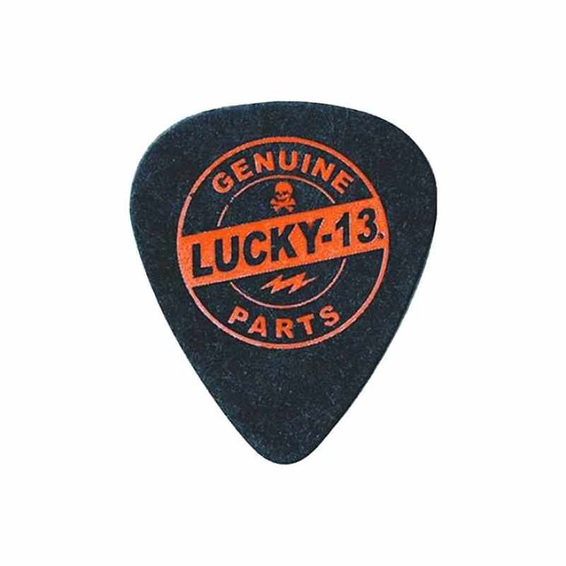 DUNLOP L07R10 Lucky 13 - Lucky 13 Series II, bolsa de 36 piezas originales 7, negro, 1,00 mm