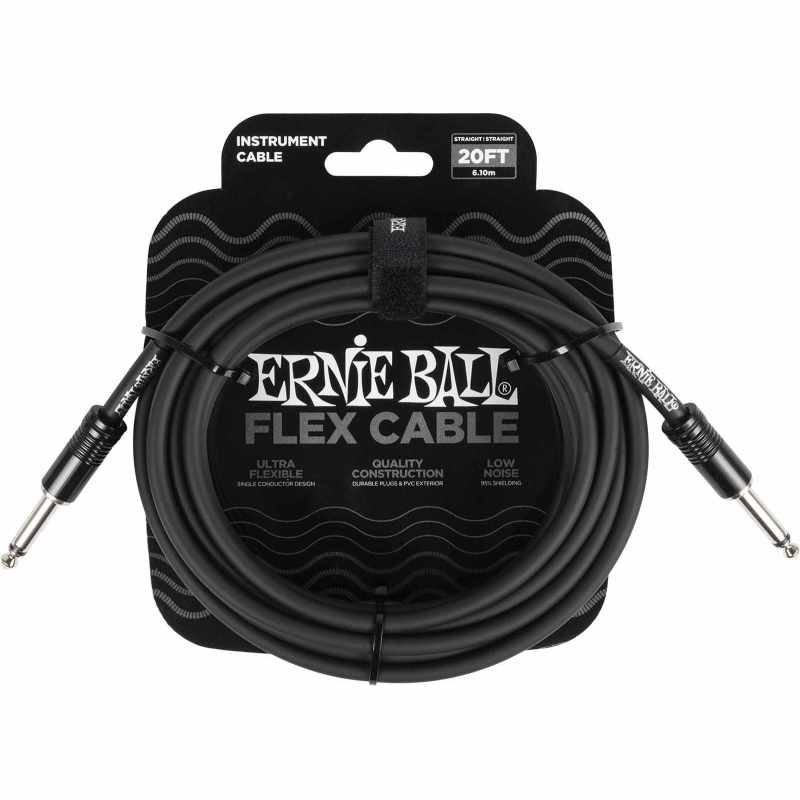 ERNIE BALL 6435 Jack/jack 6m black