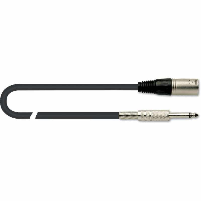 QUIKLOK MX779-9 XLR-Jack mono - XLR male/jack mono 9m