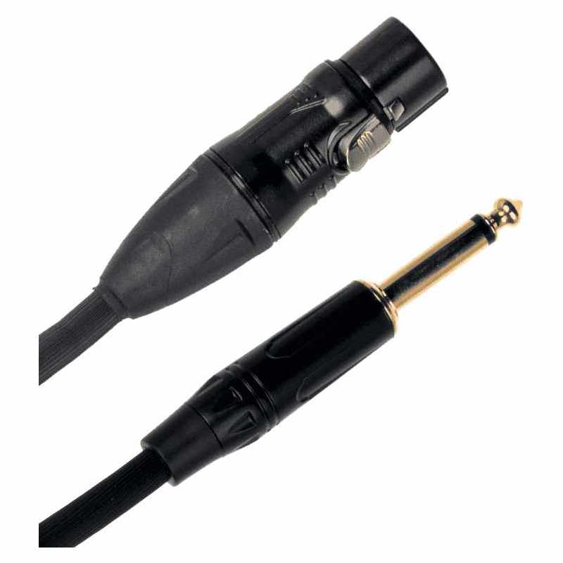 QUIKLOK JUST-FJM-10 XLR-Jack mono - XLR female/jack mono 10m