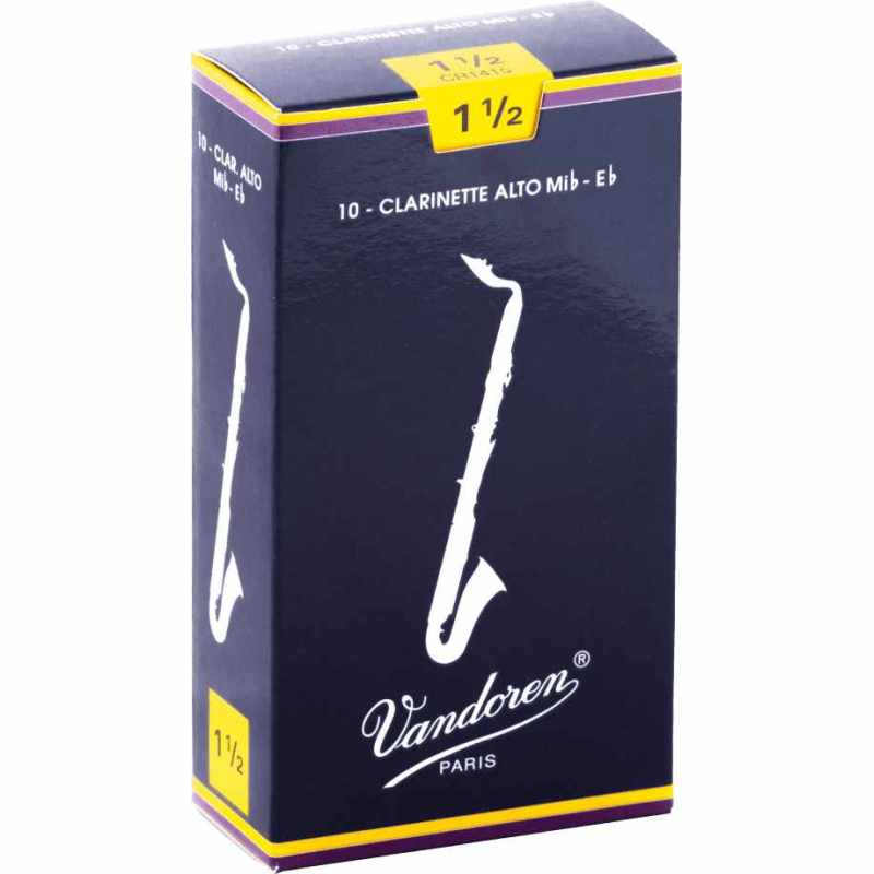 VANDOREN CR1415 Alto box of 10 reeds - Strength 1,5