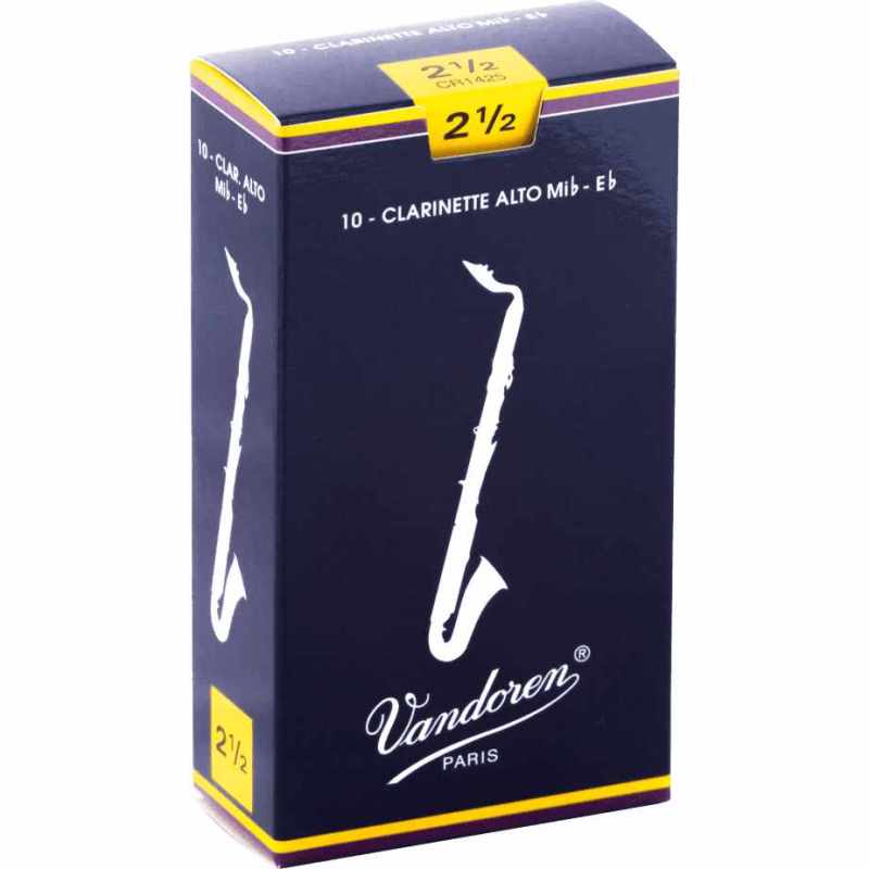 VANDOREN CR1425 Viola, caja de 10 cañas - Fuerza 2,5