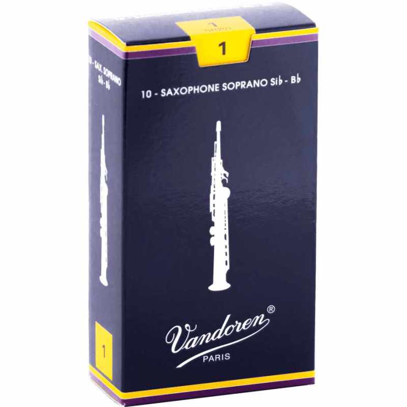 VANDOREN SR201 Soprano box of 10 reeds - Force 1