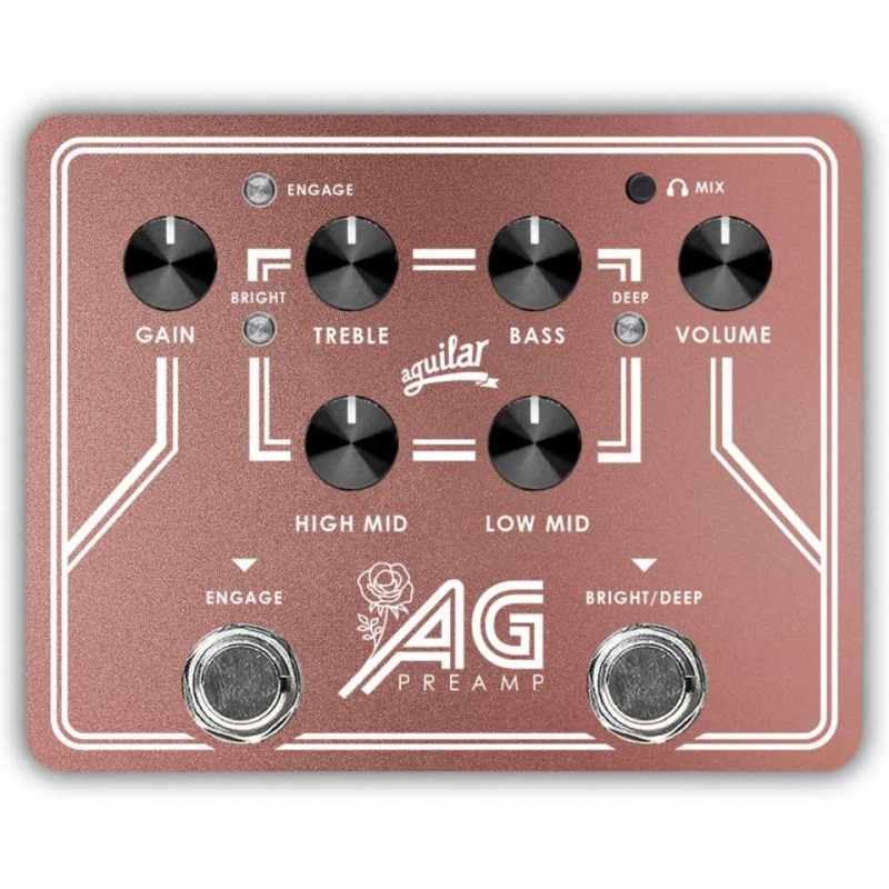 AGUILAR AGPREBCAM . Standard - AG Preamp DI Breast Cancer Awareness Month