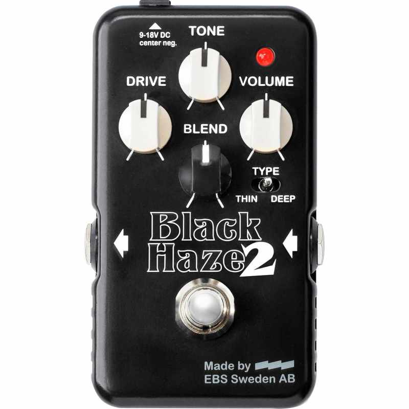 EBS BLACKHAZE-MK2 Drive / Distortion - Overdrive with blend - 3 modes