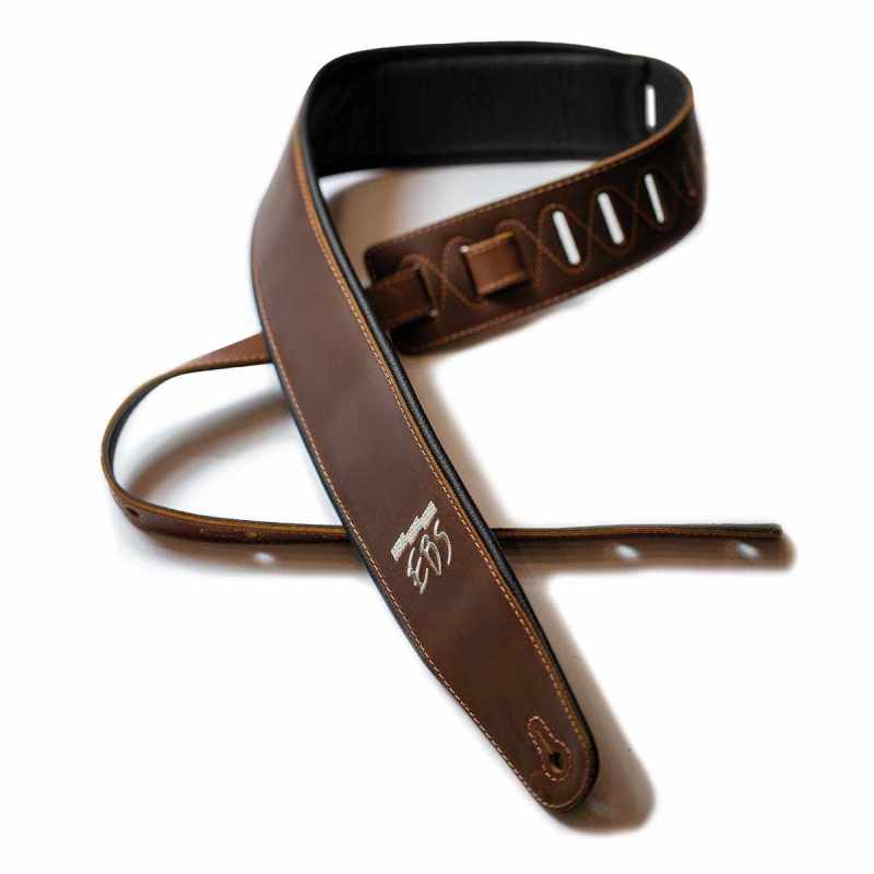 EBS STRAP-SMOOTH-BB EBS leather strap Smooth Bourbon Brown