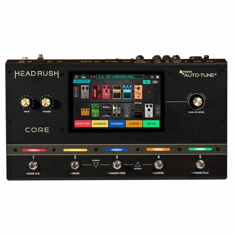 HEADRUSH CORE 5 switches, 7" touchscreen, Wifi, Bluetooth