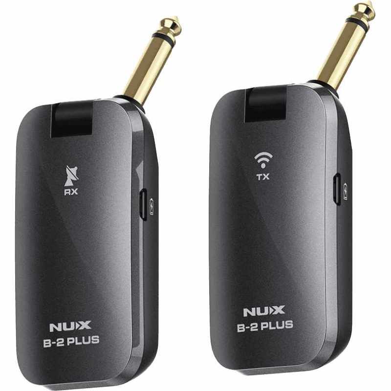 NUX B2-PLUS 2.4 GHz 4 channel wireless guitar system