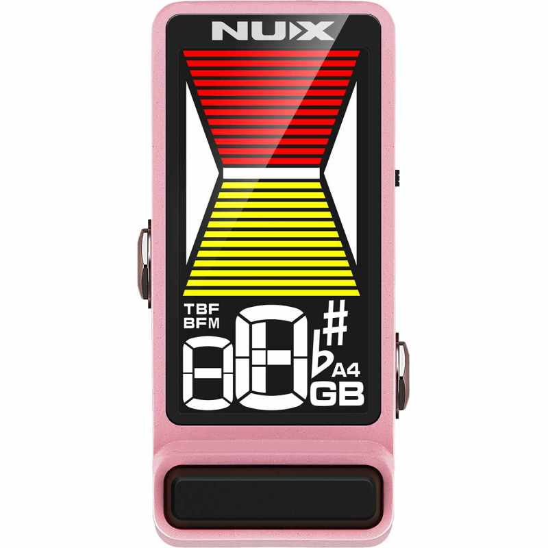 NUX FLOWTUNE2-PINK Compact LCD guitar color - pink