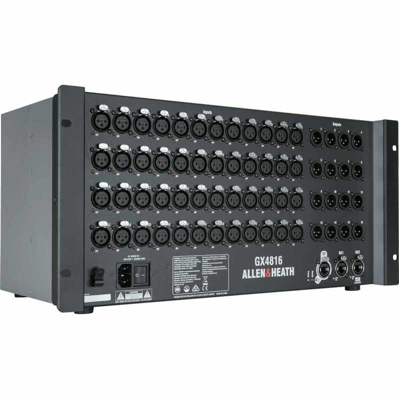 ALLEN & HEATH GX4816 Cajas de escenario digitales de 48kHz-96kHz - Extensión analógica XLR de 48x16