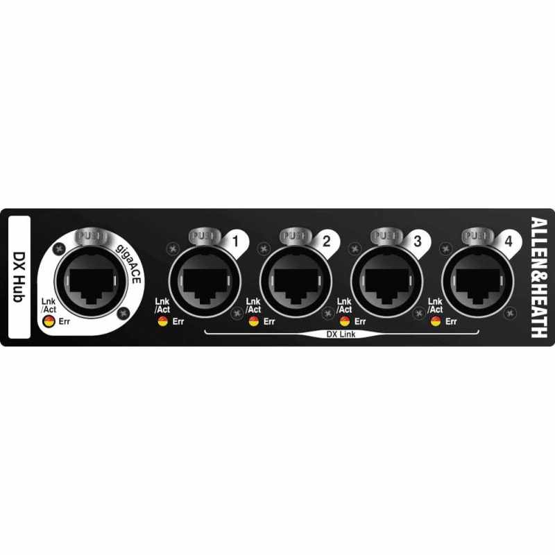 ALLEN & HEATH DX-HUB 48kHz-96kHz Digital Stageboxes - 4 Port Hub for DX Expanders