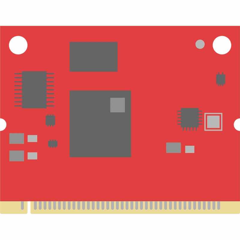 AUDAC ANM88 . Dante-Schnittstellen - Dante/AES67-Modul mit 8x8-Lizenz für LUNA-U