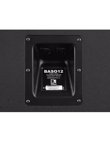 AUDAC BASO12-B BASO - Sub. 12" 500W/8Ω Black|MusicGoodDeal  2