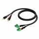 AUDAC CLA832-3 RCA to euroblock cable 3p-3m