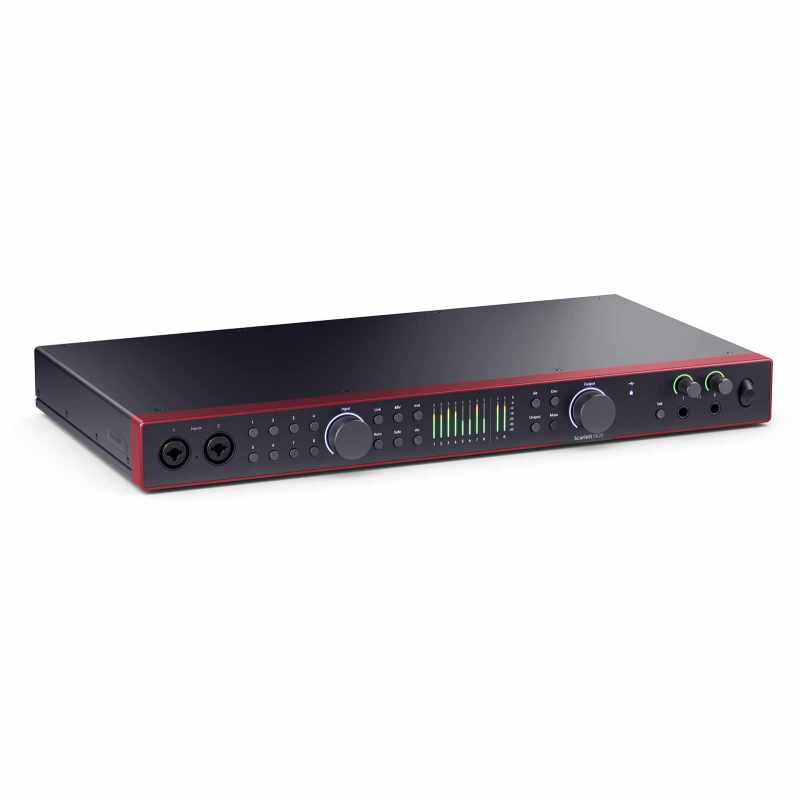 FOCUSRITE SCARLETT4-18I20 . Scarlett G4 - Audio-Interface, 18 Eingänge/20 Ausgänge, USB-C