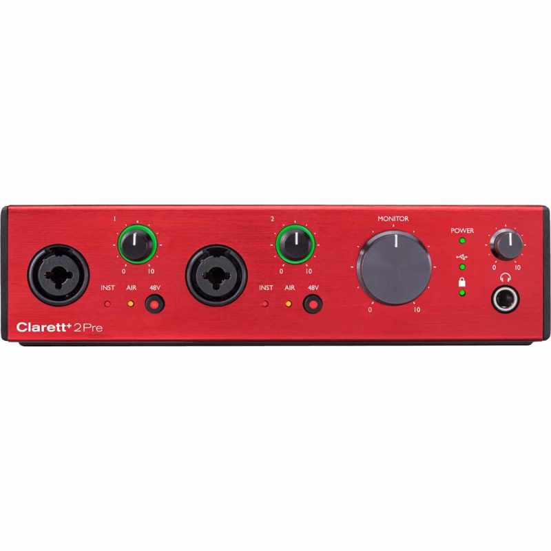 FOCUSRITE CLARETT-2PRE+ Clarett+ - 10 In / 4 Out Interface