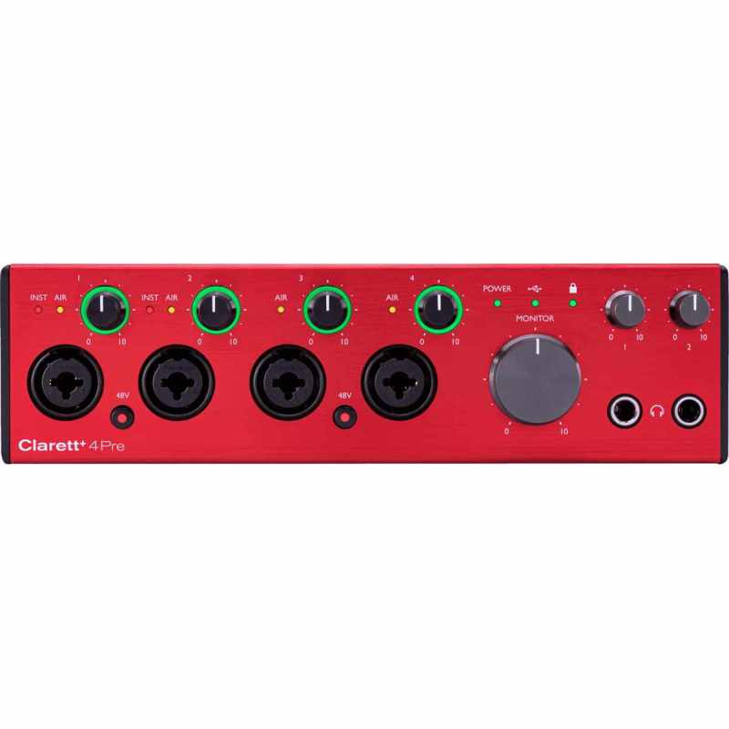 FOCUSRITE CLARETT-4PRE+ Clarett+ - 18 In / 8 Out Interface