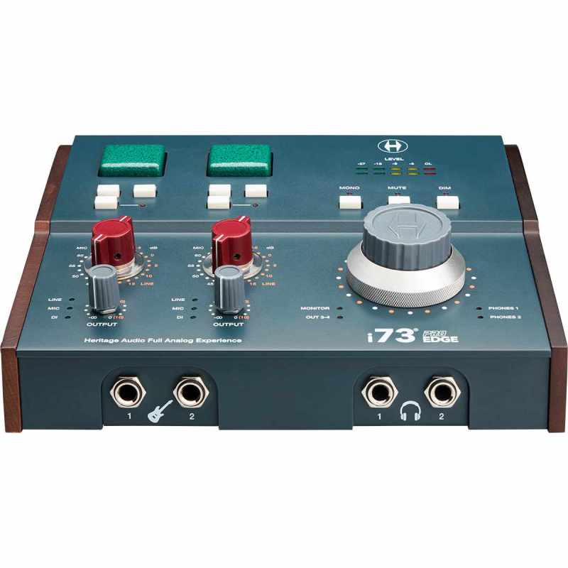 HERITAGE AUDIO I73PROEDGE USC-C 12IN/16OUT, 2 Preamps Style 73 Class A