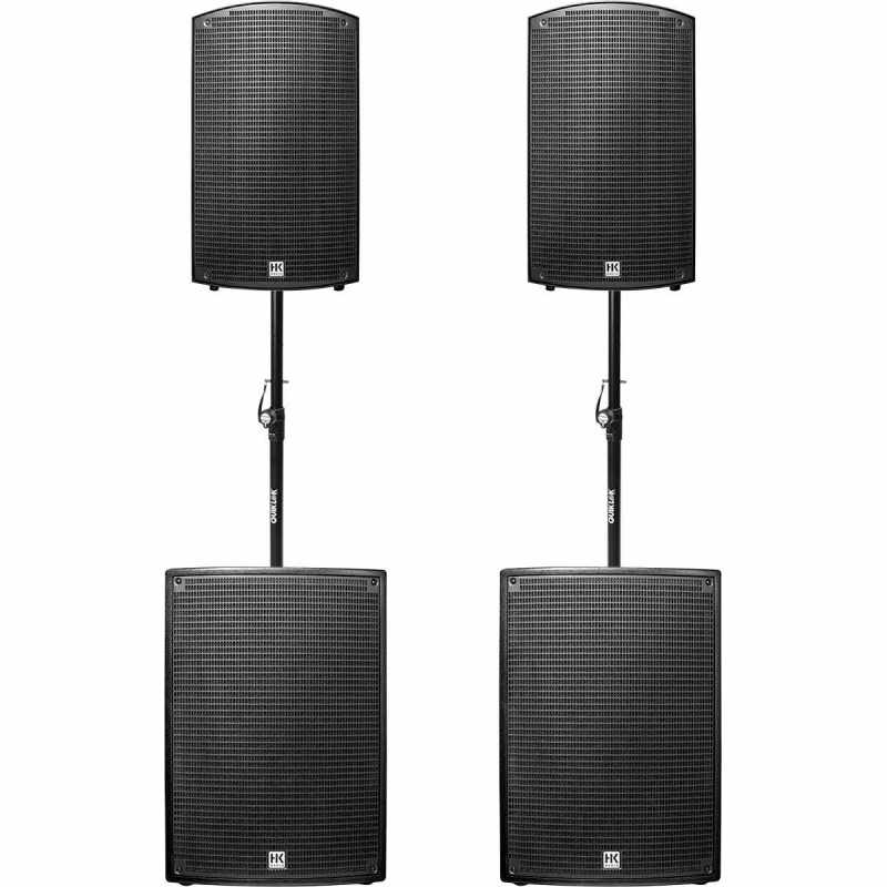 HK AUDIO SONARPACK-1215 Systems - Amplified kit for 200 pers.