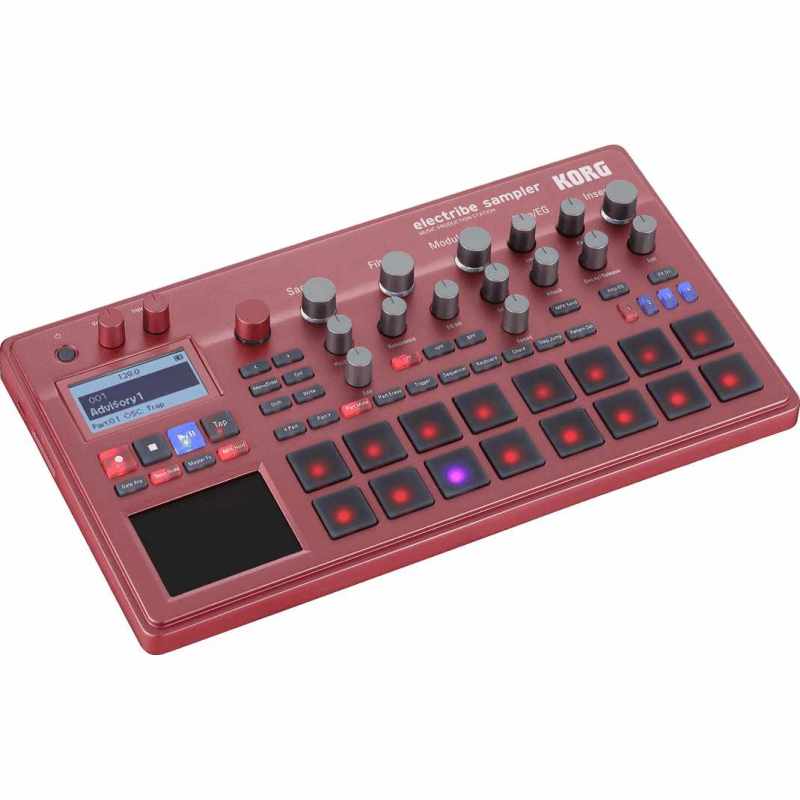 KORG ELECTRIBE2S-RD Sampler and sequencer in red