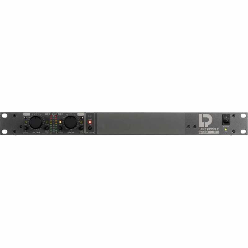 LAKE PEOPLE F311-D 2-channel microphone preamplifier