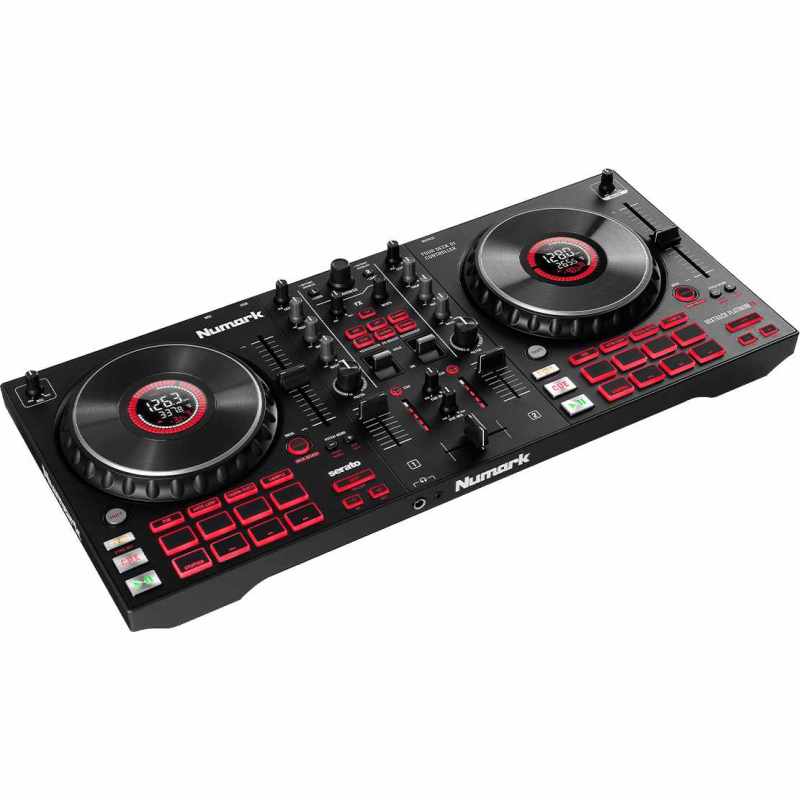 NUMARK MIXTRACKPLATFX 4 channels + 16 pads + sound card + screens