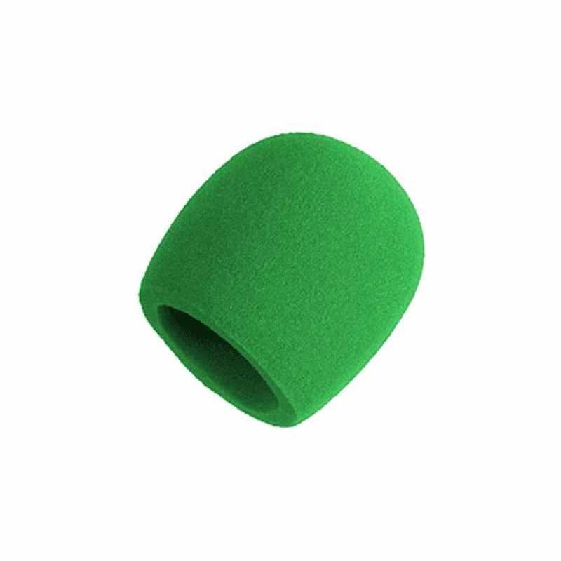 SHURE A58WS-GRN Pantalla anti-viento - Verde Para micrófonos tipo SM 58