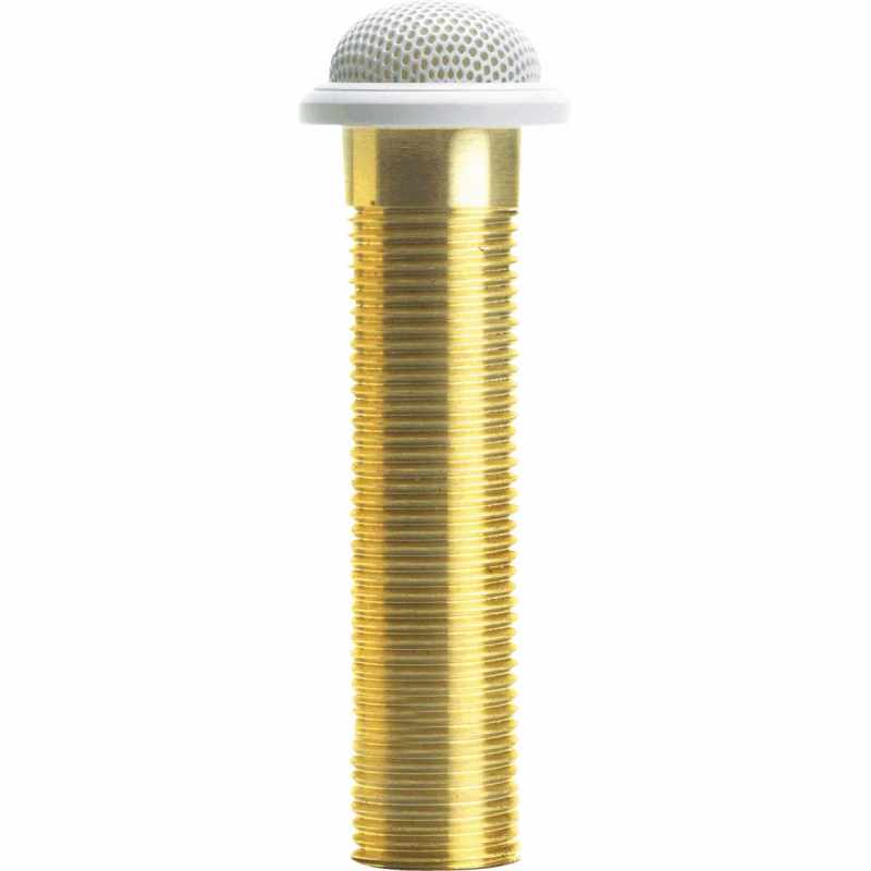 SHURE MX395W-C Button surface microphones - White cardioid button microphone