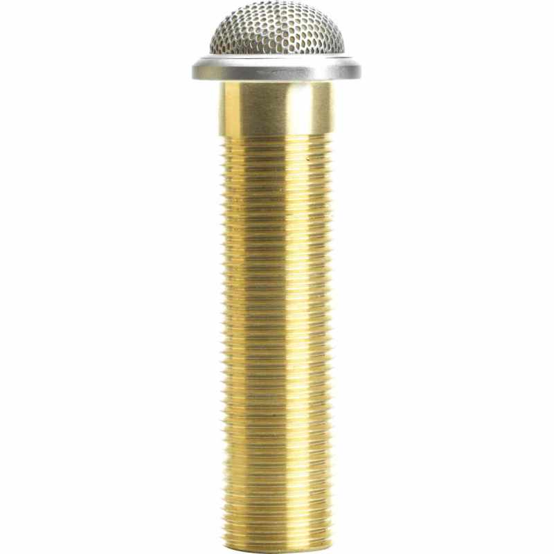 SHURE MX395AL-BI Surface microphones button - Alu Bidirectional button