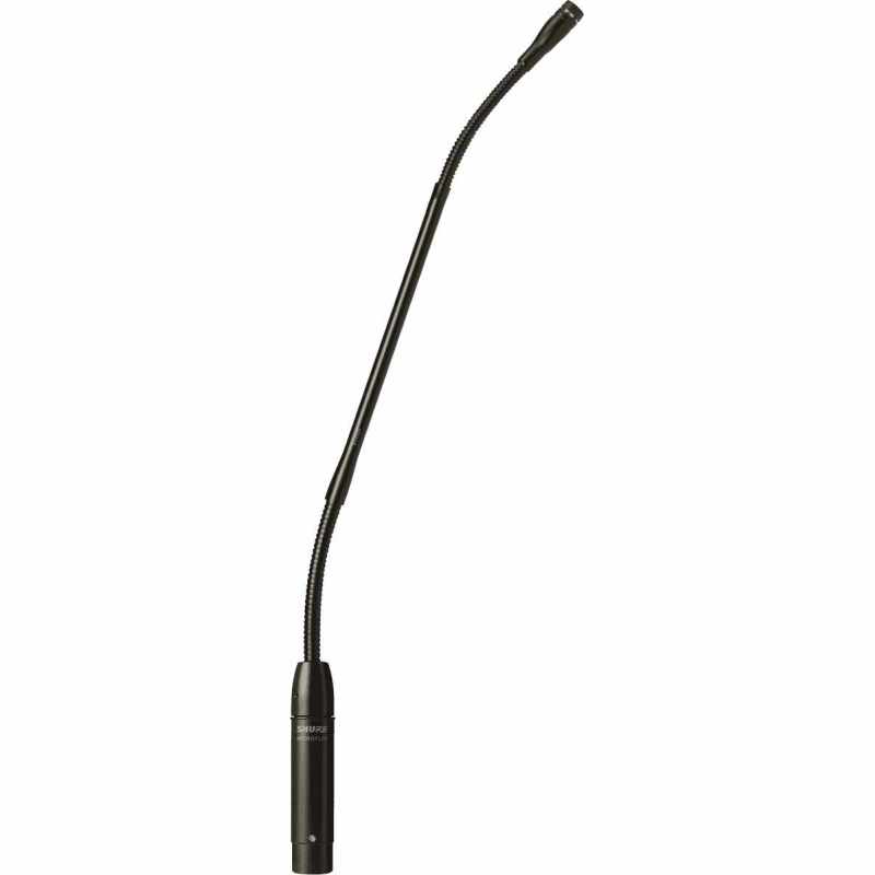 SHURE MX424-N Classic gooseneck microphones - 60 cm - without capsule - XLR preamp