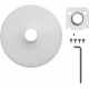 SHURE A901W-R-PM-1.5IN Accessories - MXA901mast-mounting kit 38 mm, white