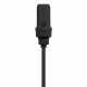 SHURE UL4BC-LM3-A UniPlex LEMO Cardioid Tie Microphone Black