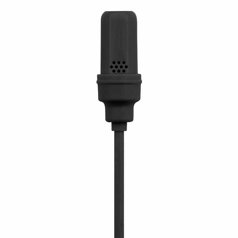 SHURE UL4BC-LM3-A UniPlex LEMO Cardioid Tie Microphone Black