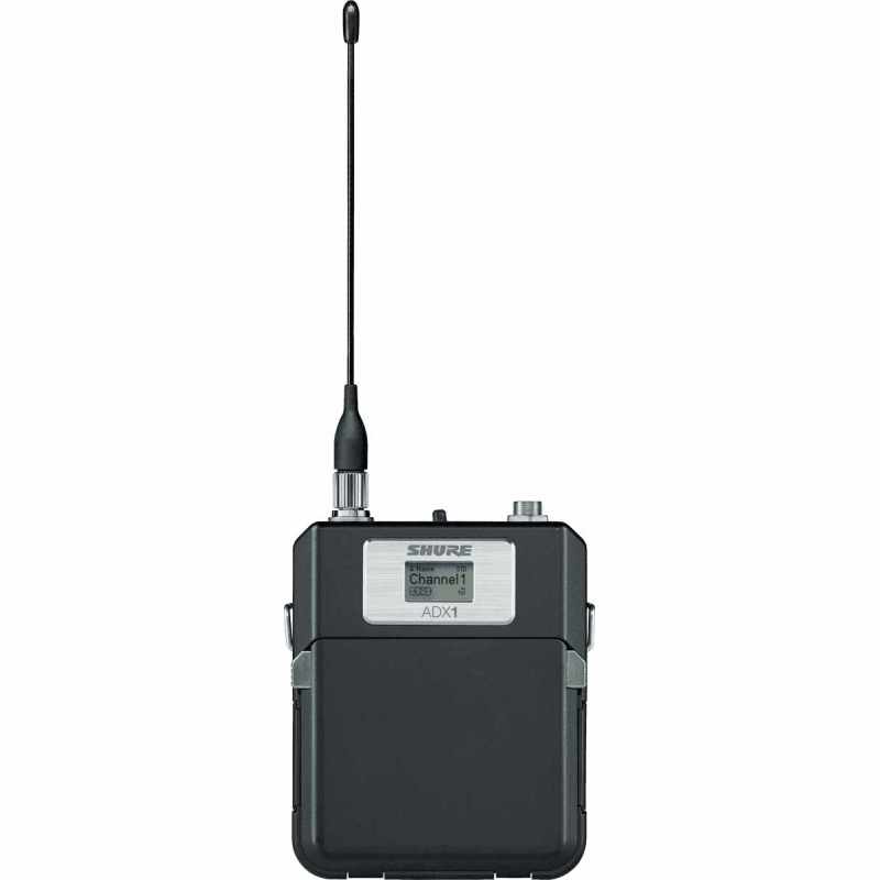 SHURE ADX1LEMO3-G56 ADX Series Belt Transmitter - Belt Transmitter - LEMO - 470-636 MHz