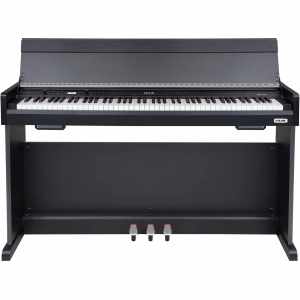 NUX NCK-330 NCK -330 88-key black digital piano with stand