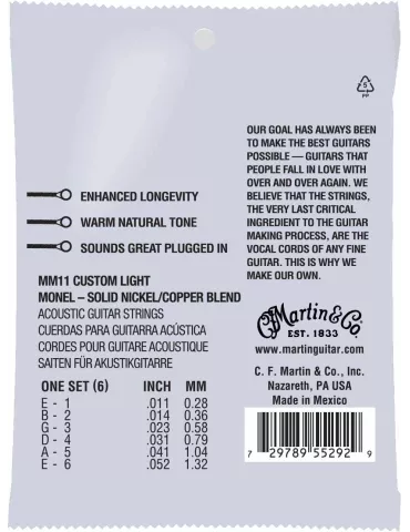  Martin MM11 Retro monel Custom Light|MusicGoodDeal  2