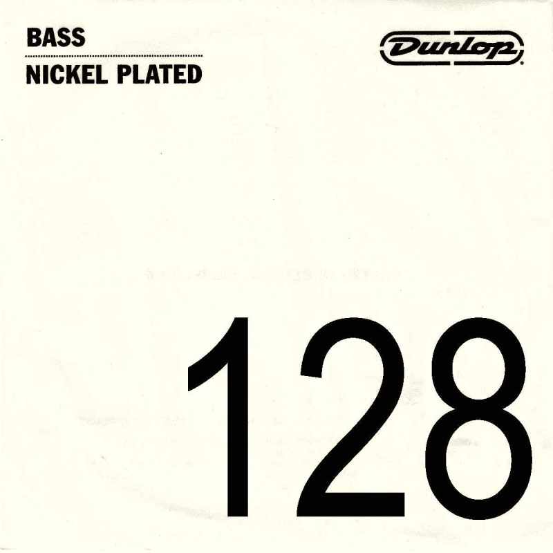 DUNLOP DBN128 Restocking - .128 nickel-spun bass rope