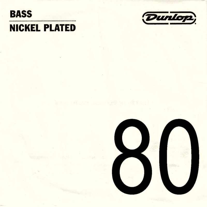 DUNLOP DBN80 Restocking - .080 nickel-spun bass rope