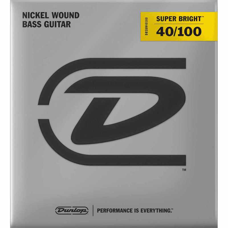 DUNLOP DBSBN40100M Nickel Plated Steel - SB Nickel Medium bass set 40-100